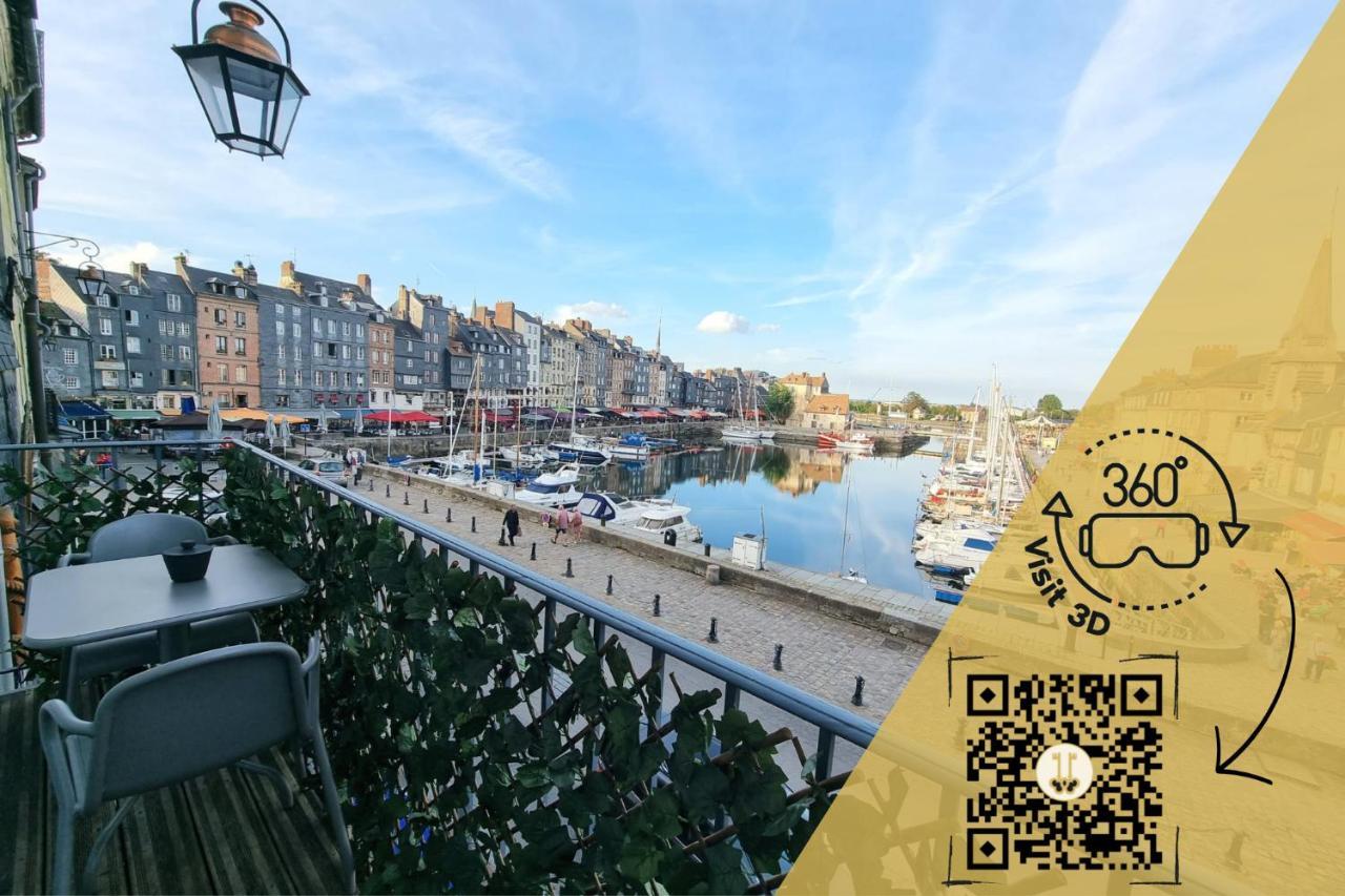 Le Balcon Du Port Apartment องเฟลอร์ ภายนอก รูปภาพ