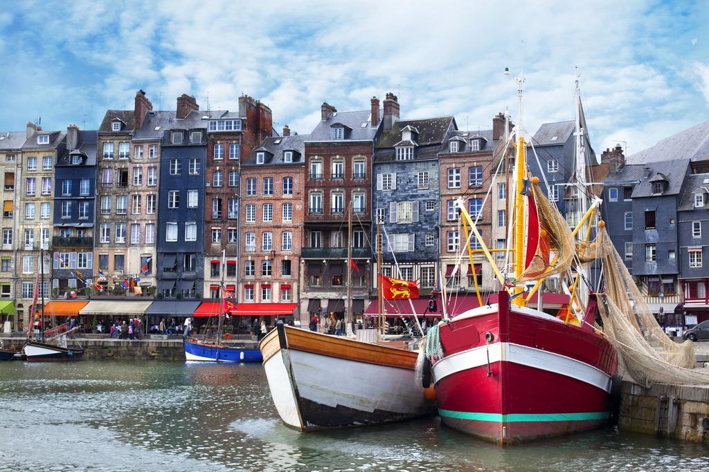 Le Balcon Du Port Apartment องเฟลอร์ ภายนอก รูปภาพ